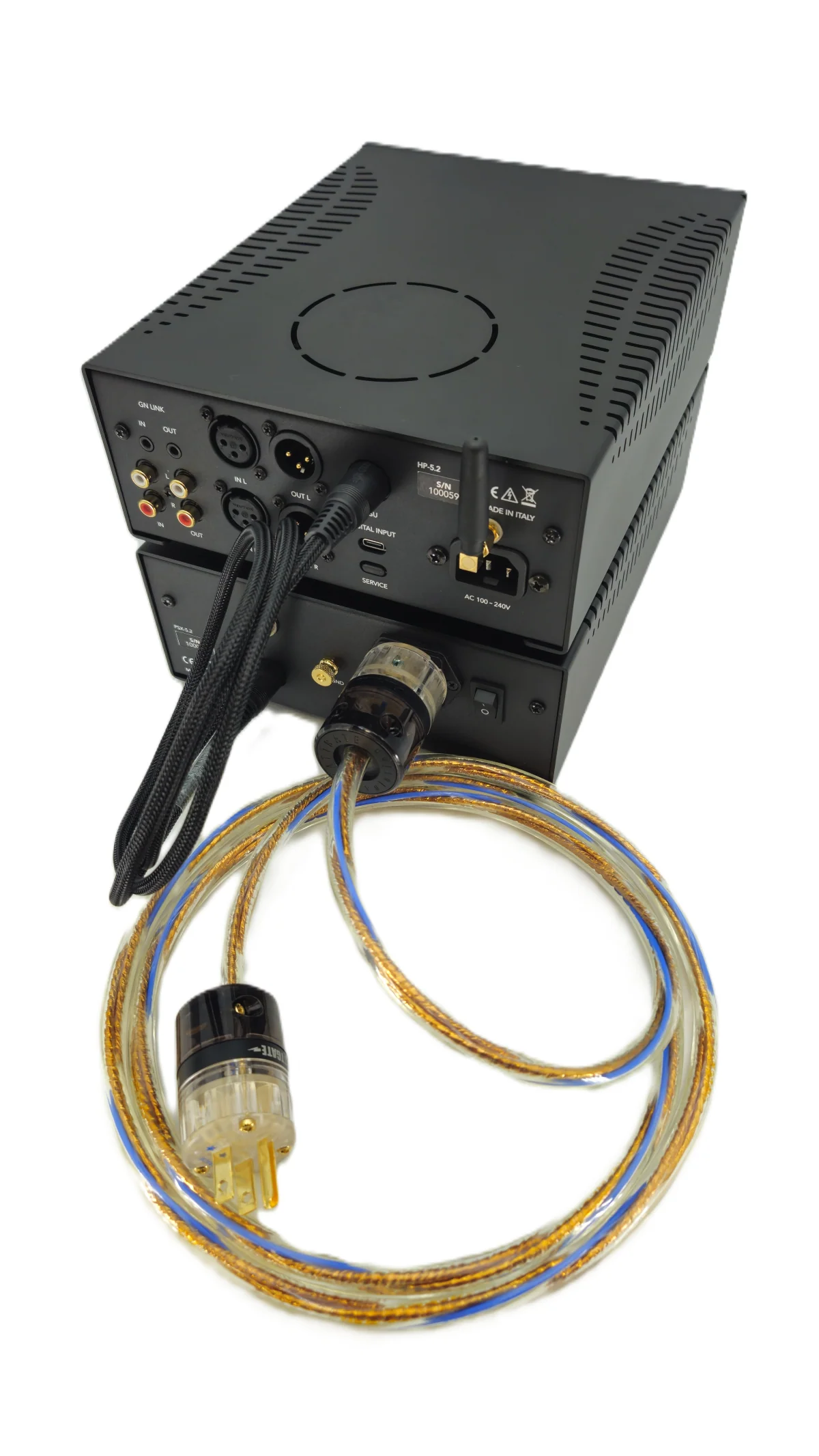 NEW! Gold Note HP-5.2 Headphone Amplifier DAC All in One with PSX-5.2 Power Supply - Image 4
